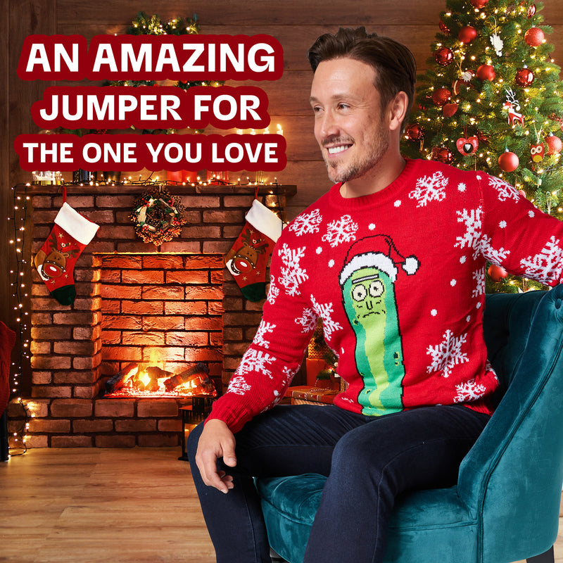 RICK AND MORTY Christmas Jumper for Men - Get Trend