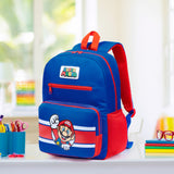 Super Mario Backpack for Kids Boys School Bag Tweens Gamer Rucksack