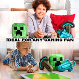 Minecraft Soft Toy 3pcs Plushie Cushion Set Creeper Stuffed Toy Kids Teenagers, Bedroom Accessories 3D Soft Toy Decorative Stuffed Collectibles Gifts for Gamers - Get Trend