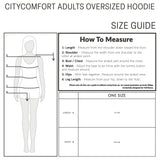 CityComfort Oversized Hoodie for Women Fleece Hoodie - Sloth - Get Trend