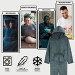 CityComfort Onesies for Men - Snuggle Fleece Pyjamas Men - Get Trend