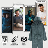 CityComfort Onesies for Men - Snuggle Fleece Pyjamas Men - Get Trend