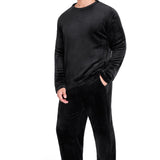 CityComfort Mens Pyjamas Set Super Soft Fleece 2 Piece Set Loungewear Nightwear