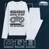 CityComfort Boys Pyjamas Long PJs Set Teens Football or Gaming Nightwear - Get Trend