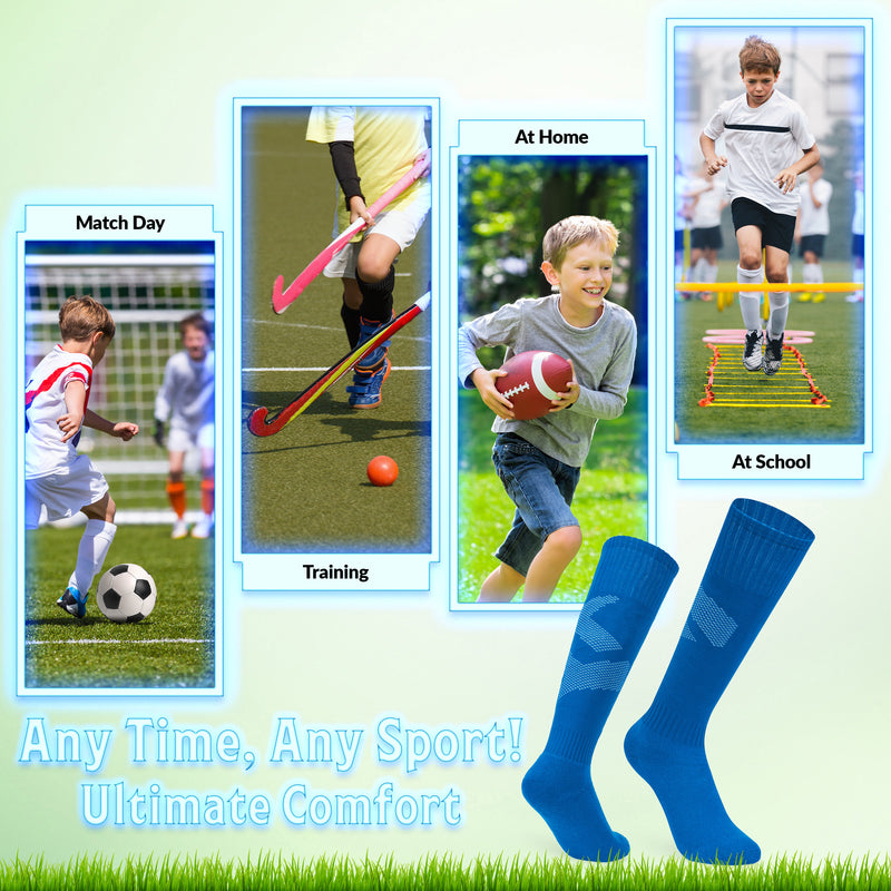 CityComfort Football Socks for Boys Girls,  High Knee Socks - Get Trend