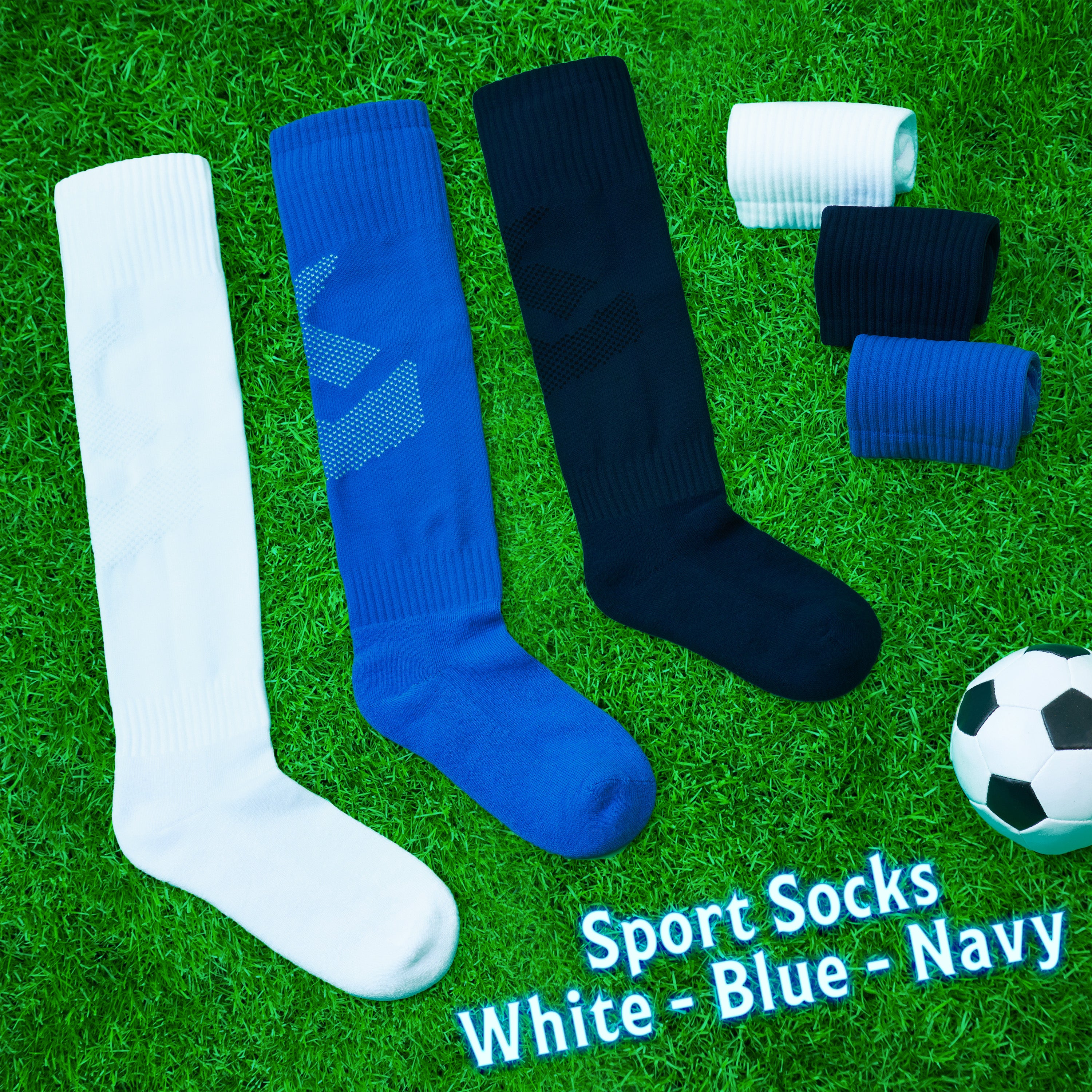 CityComfort Football Socks for Boys Girls,  High Knee Socks - Get Trend