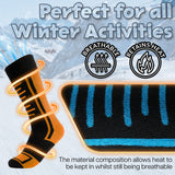 CityComfort Boys Ski Socks Multipack - Kids Thermal Socks for Skiing, Hiking & Outdoor Activities - Get Trend