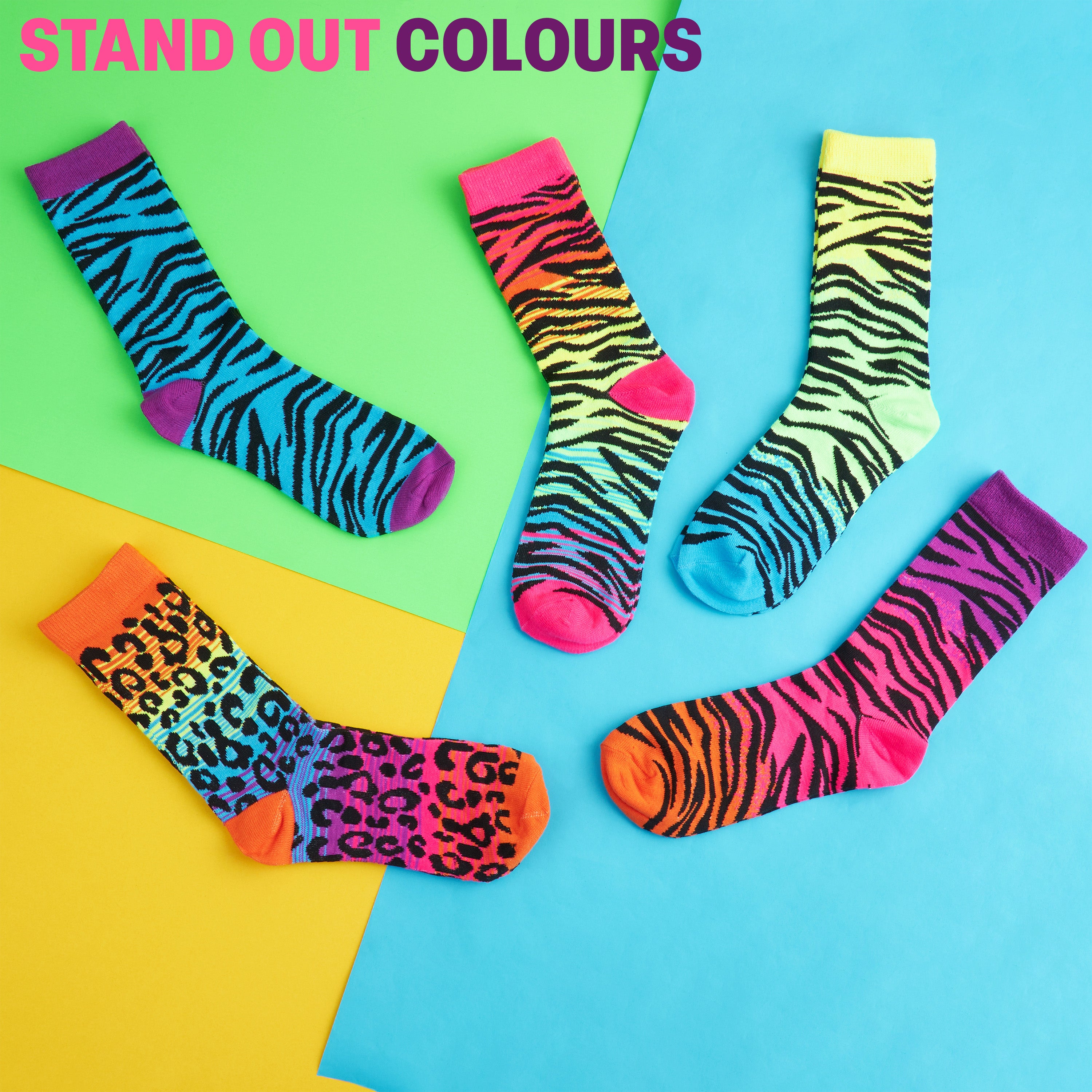 CityComfort Socks for Women & Teens UK Size 4-7, Pack of 5 Soft Warm & Breathable - Get Trend