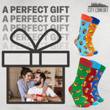 CityComfort Mens Socks Pack of 5 Crew Socks for Men Teenagers