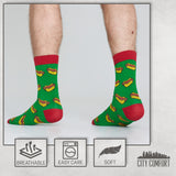 CityComfort Mens Socks Pack of 5 Crew Socks for Men Teenagers