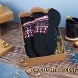 CityComfort Slipper Socks for Men & Teens Size 6–9.5, Cozy Non Slip Socks