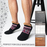 CityComfort Slipper Socks for Men & Teens Size 6–9.5, Cozy Non Slip Socks