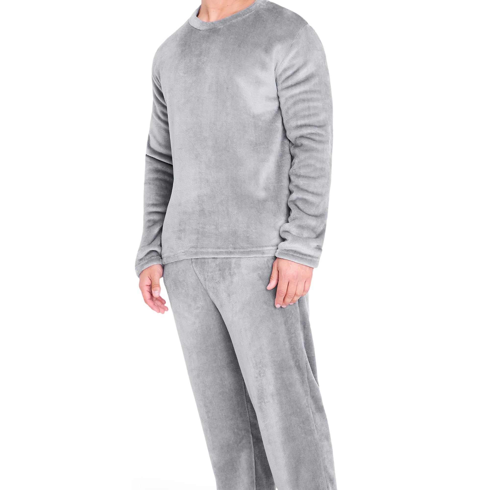CityComfort Mens Pyjamas Set Super Soft Fleece 2 Piece Set Loungewear Nightwear