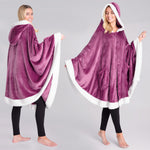 CityComfort Blanket Hoodie For Women Snuggle Sherpa Oversized Hoodie Blanket - Get Trend
