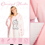 Disney Women's Hoodies, Oversized Blanket Hoodie - Get Trend