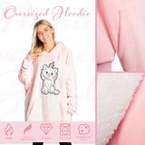 Disney Women's Hoodies, Oversized Blanket Hoodie - Get Trend