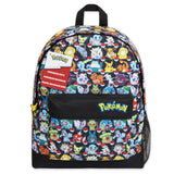 Pokemon Backpack for Kids Teenagers Pikachu Rucksack School Bag with Zipped Pockets