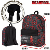 Marvel Boys Backpack Kids School Bag for Boys - DEADPOOL - Get Trend