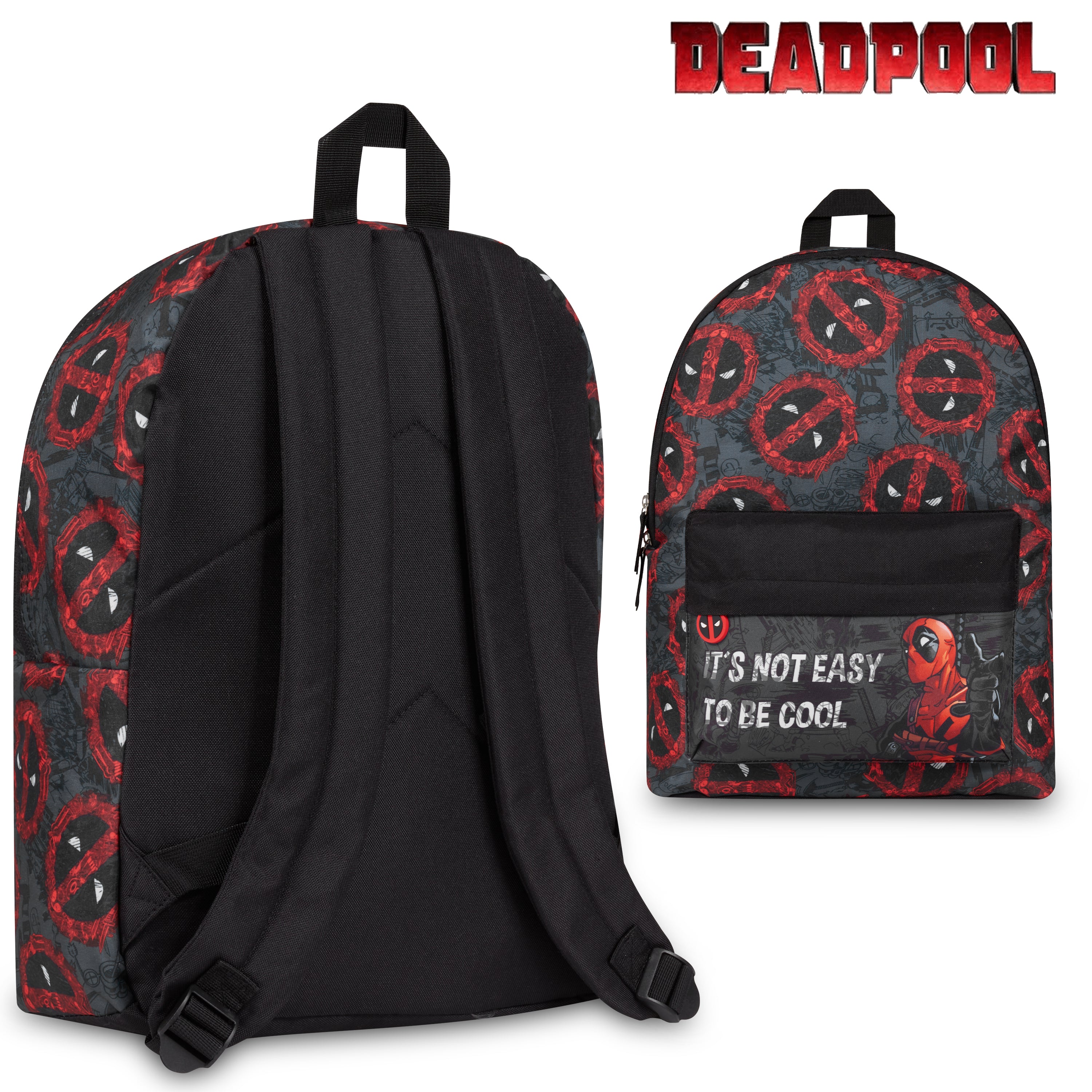 Marvel Boys Backpack Kids School Bag for Boys - DEADPOOL - Get Trend