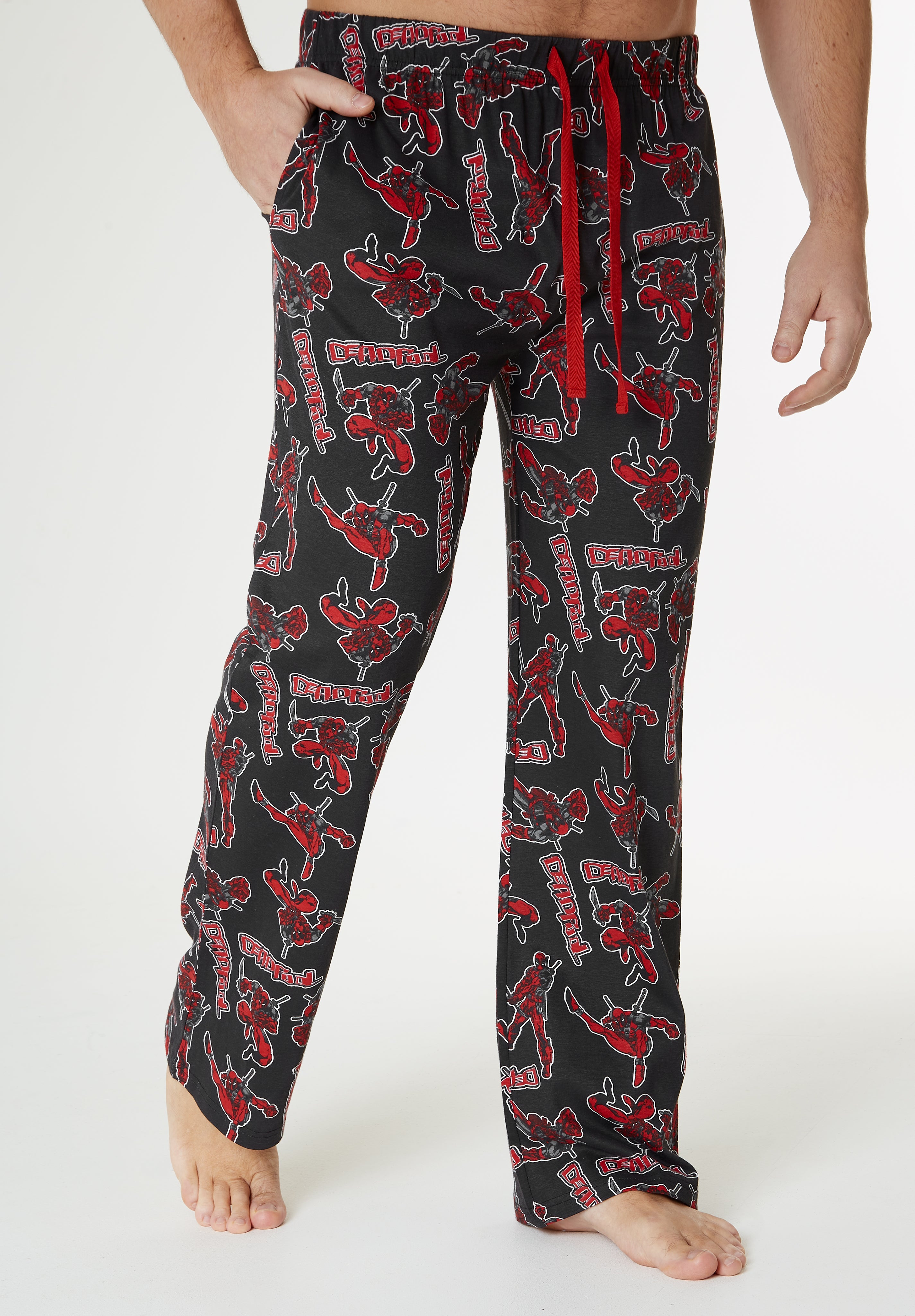 Marvel Pyjama Bottoms Men - Deadpool Pyjama Bottoms for Men - Get Trend