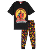 Marvel Deadpool and Wolverine Mens Pyjama Set, Soft Comfortable PJs Loungewear - Gifts for Men