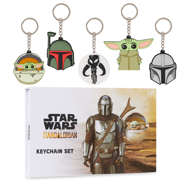 Disney Keyrings for Kids,  Mini Figures Set Keychain - Star Wars