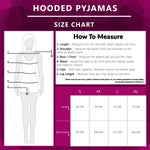 Size Chart Disney Women's Fluffy Eeyore Fleece Pyjamas