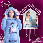 Disney Hoodies for Kids, Oversized Hoodie Blanket - Eeyore - Get Trend