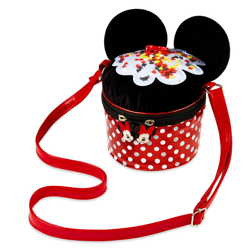 Disney Crossbody Bag for Girls Minnie Mouse Bag with Adjustable Shoulder Strap