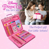 Disney Princess Art Set, Arts and Crafts for Kids 60 Pieces Colouring Sets for Girls - Get Trend