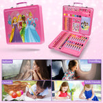 Disney Princess Art Set, Arts and Crafts for Kids 60 Pieces Colouring Sets for Girls - Get Trend