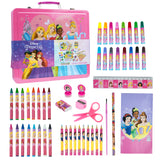 Disney Princess Art Set, Arts and Crafts for Kids 60 Pieces Colouring Sets for Girls - Get Trend