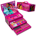 Disney Princess Kids Colouring Sets - 40 Plus Pieces Paints Colouring Pencils Crayons - Get Trend