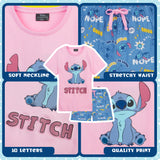 Disney Girls Short Pyjamas Set, Soft Breathable 2 Piece Lounge Wear - Girls Gifts