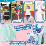 Disney Stitch School Bags for Girls with Detachable Lunch Bag - Get Trend