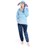 Disney Pyjamas for Women, Fluffy Ladies Fleece Eeyore  Pyjamas - Get Trend