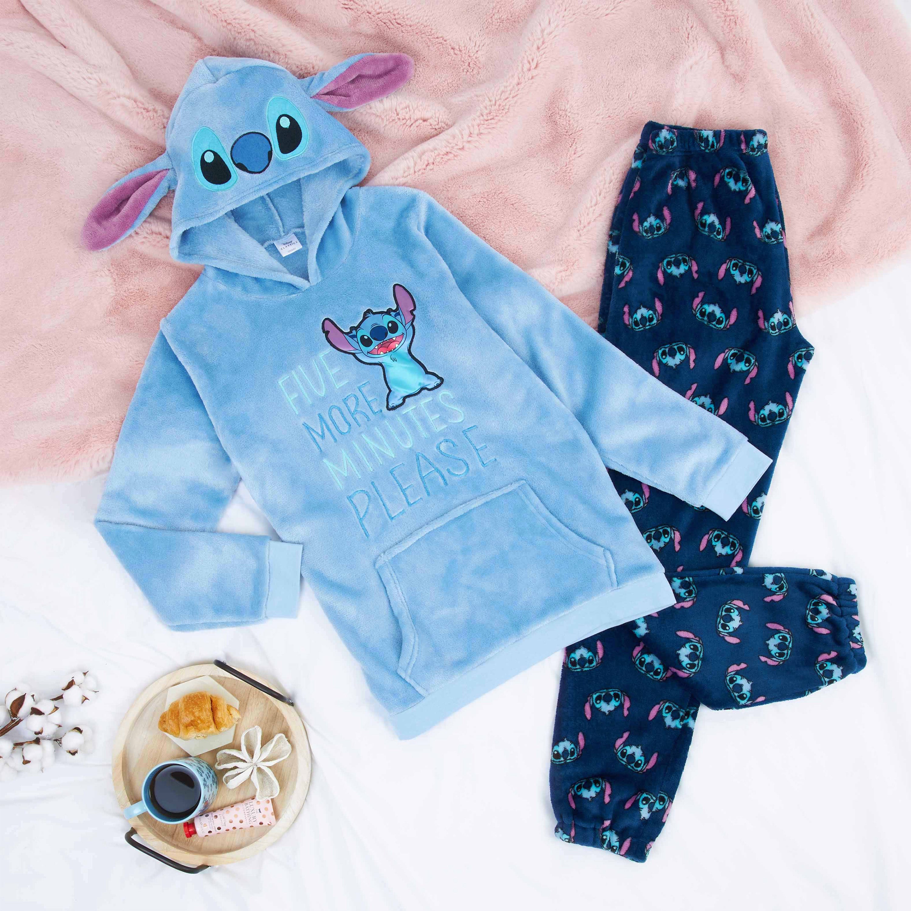 Disney Pyjamas for Women, Fluffy Ladies Fleece Eeyore  Pyjamas - Get Trend