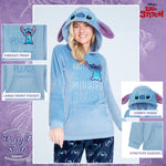 Disney Pyjamas for Women, Fluffy Ladies Fleece Eeyore  Pyjamas - Get Trend