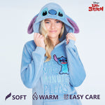 Disney Pyjamas for Women, Fluffy Ladies Fleece Eeyore  Pyjamas - Get Trend