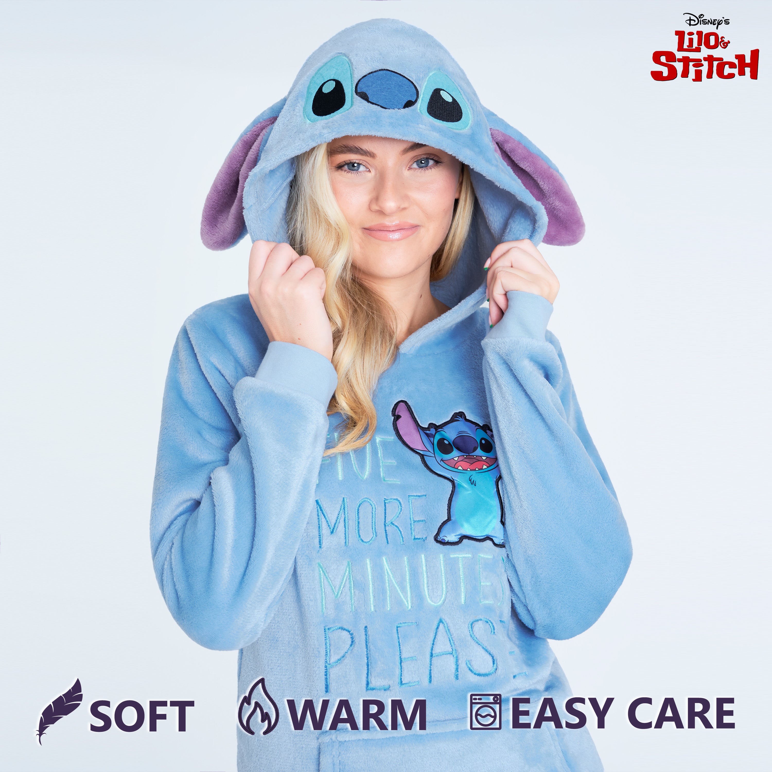 Disney Pyjamas for Women, Fluffy Ladies Fleece Eeyore  Pyjamas - Get Trend