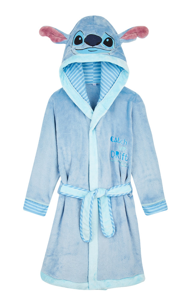 Disney Stitch Kids Dressing Gown y