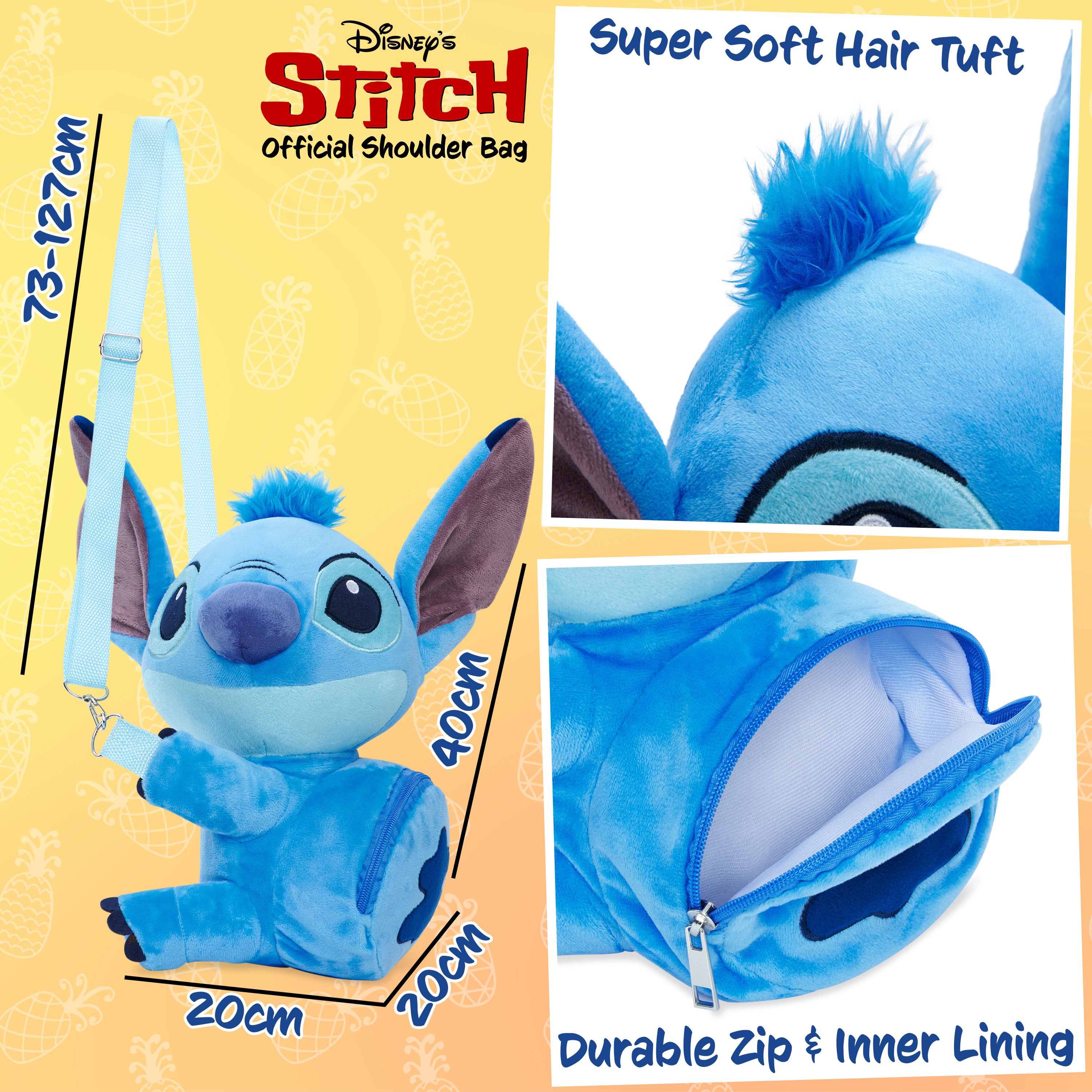 Disney Stitch Bags for Girls,  Girls Shoulder Bags, 3D Crossbody Bag Stitch Gifts - Get Trend