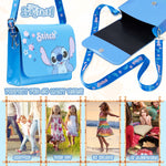 Disney Stitch Shoulder Bag for Kids Blue Girls Handbag - Get Trend