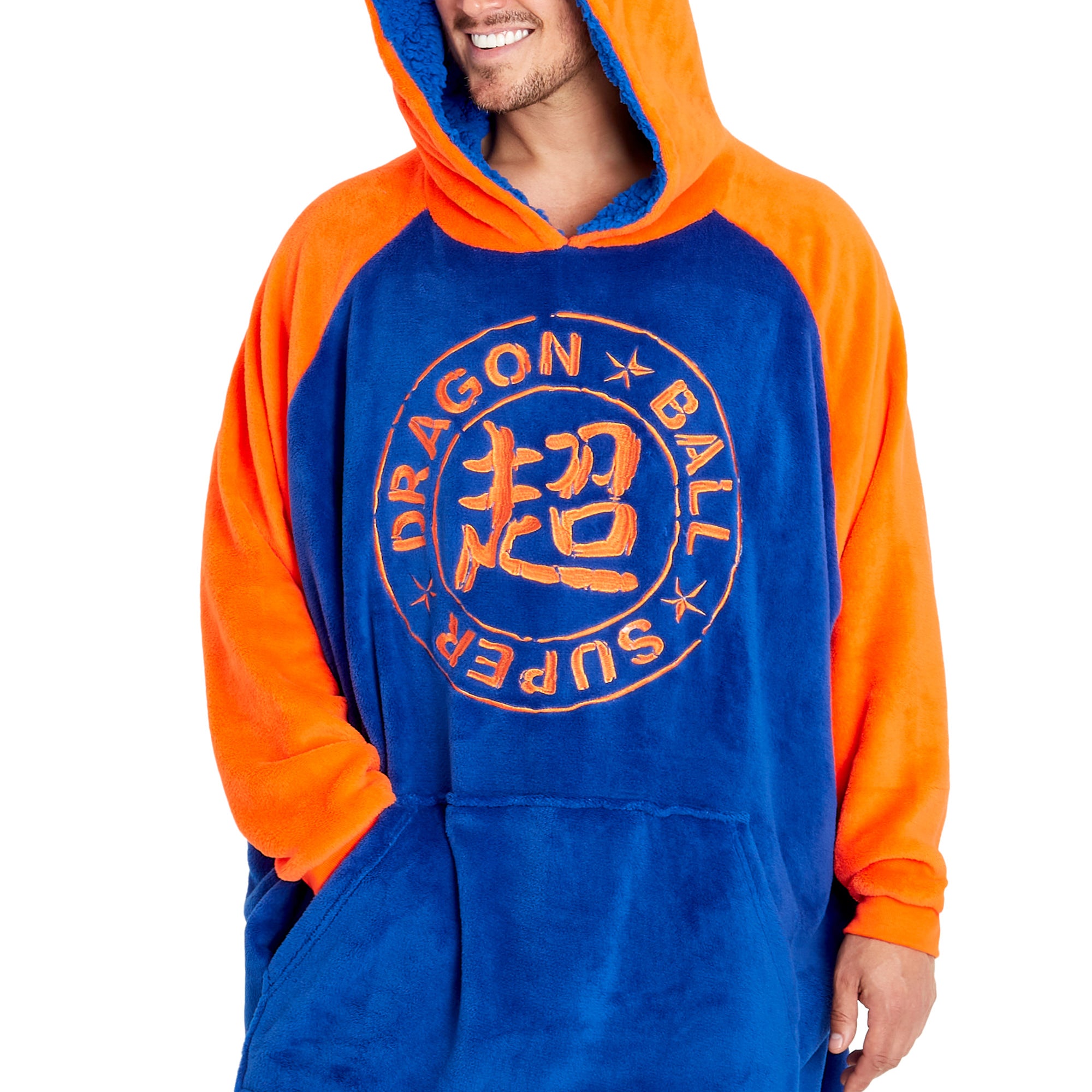 Dragon Ball Oversized Hoodie Blanket for Men, Anime Mens Hoodies - Get Trend
