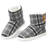 Dunlop Men's Slippers - Plush Boot Slippers for Men - Get Trend