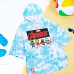 Marvel Avengers Towel with Hood for Kids Teenagers Absorbent Changing Robe Poncho - Get Trend