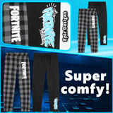 Fortnite Pyjama Bottoms Boys Teenagers Pack of 2 Lounge Pants, Loungewear Comfy Nightwear - Gifts for Gamers