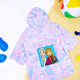 Disney Frozen Towel with Hood for Kids Absorbent Changing Robe Poncho (5-9 Years) - Get Trend