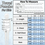 Disney Frozen Towel with Hood for Kids Absorbent Changing Robe Poncho (5-9 Years) - Get Trend