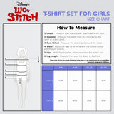 Disney Stitch T Shirt 2 Pack for Girls  Ages 3 to 12 Years - Get Trend